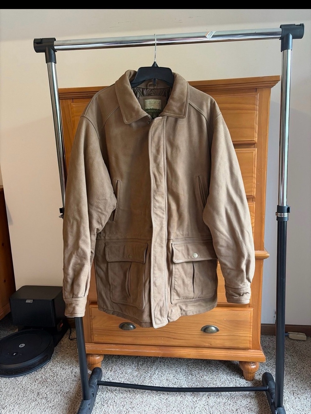 Cabela's Men's Tan Suede Performance Jacket